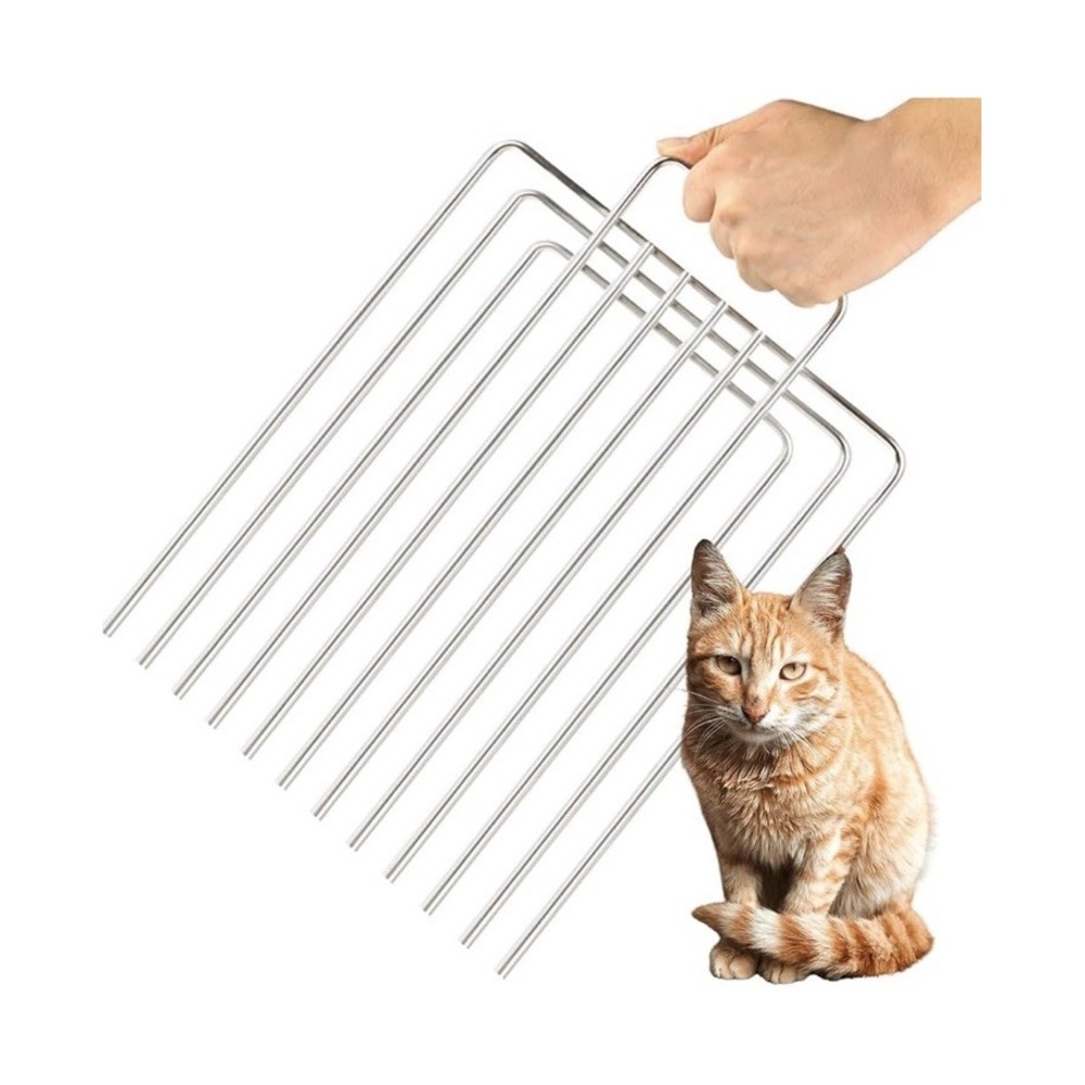 Trap Divider for 12" Wide and Smaller Traps and Feral Cat Cages, Stainless St...